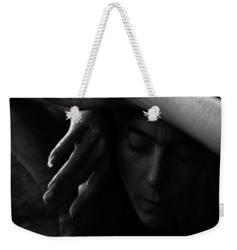 Modern Dance Weekender Tote Bag featuring the photograph In the Shadows by Catherine Sobredo