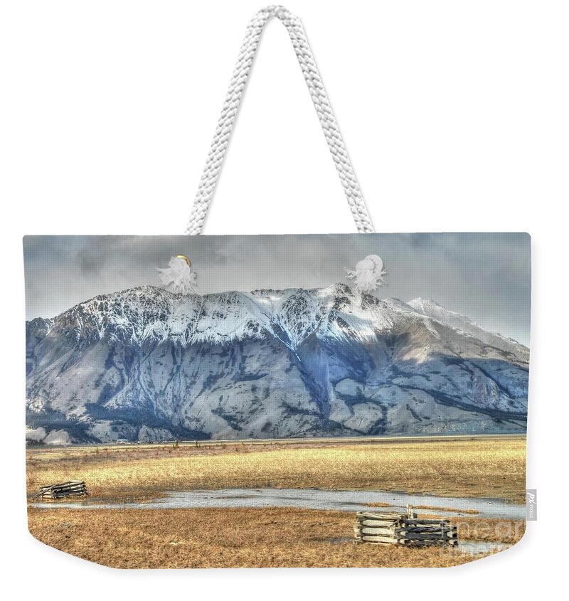 Kluane National Park And Reserve Weekender Tote Bag featuring the photograph Inside Kluane National Park and Reserve II by Dyle Warren