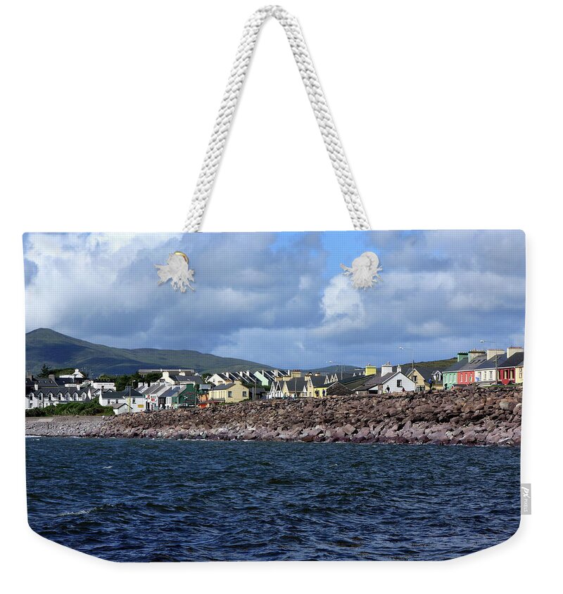 Ireland Weekender Tote Bag featuring the photograph Irish Seaside Village, Co Kerry by Aidan Moran