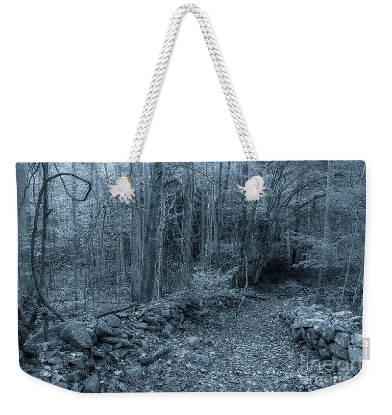 Stone Walls Weekender Tote Bag featuring the photograph Is This The Way by Mike Eingle