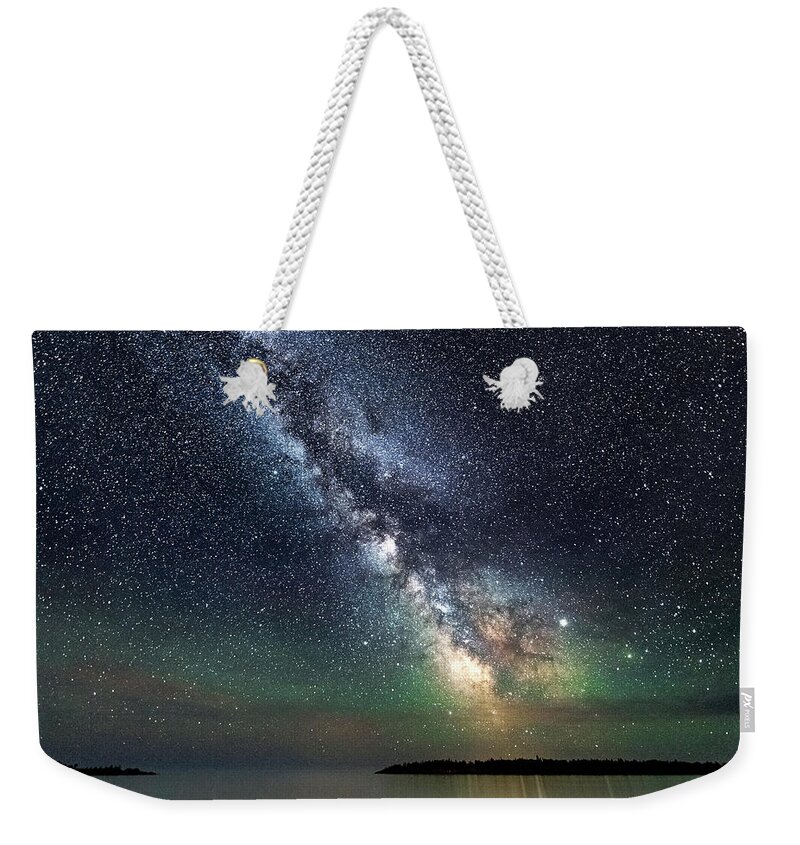 National Park Weekender Tote Bag featuring the photograph Galaxy Royale by Steven Keys