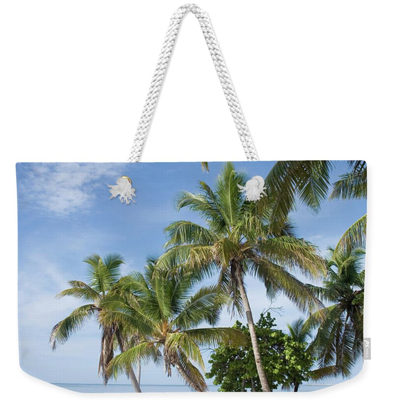 Desert Island Weekender Tote Bag featuring the photograph Island Paradise by Kddailey