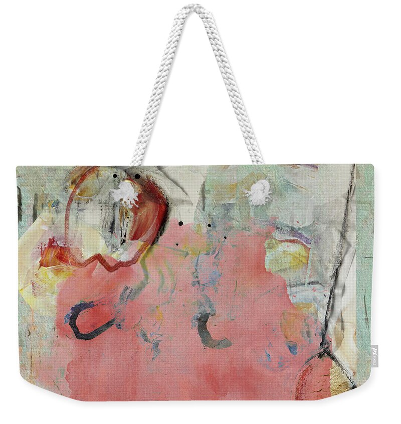 Abstract Weekender Tote Bag featuring the photograph It's Complicated by Karen Lynch