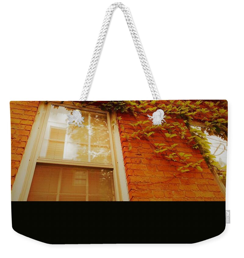Ivy Weekender Tote Bag featuring the photograph - Ivy - Portsmouth NH by THERESA Nye