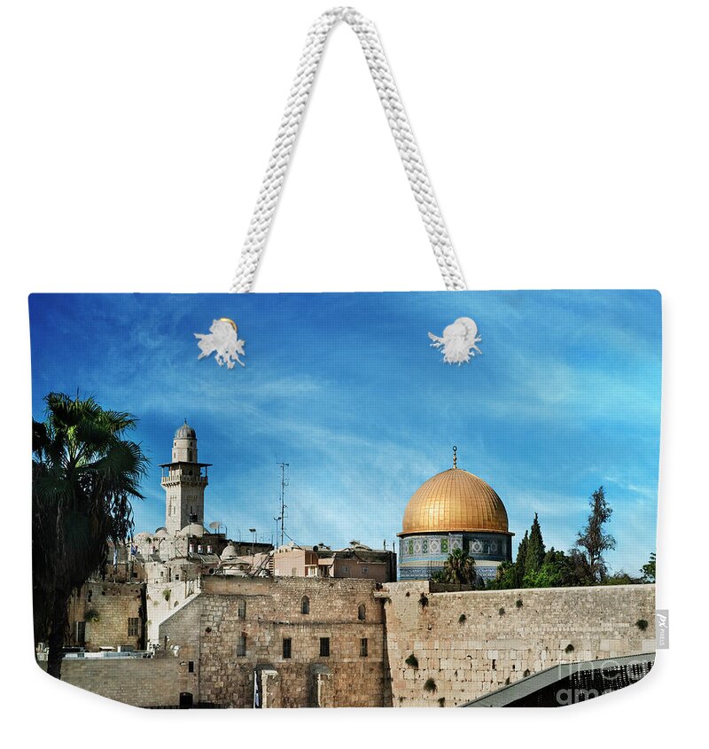 Jerusalem Weekender Tote Bag featuring the photograph Jerusalem by Jelena Jovanovic