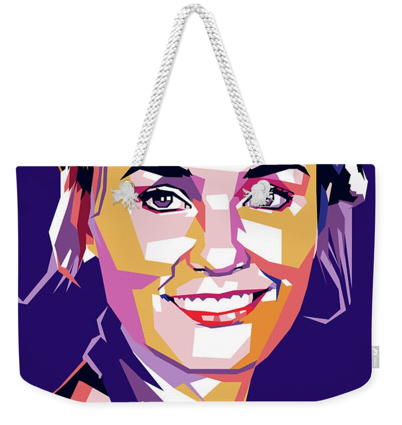 Jessica Lange Weekender Tote Bags