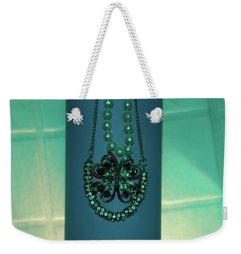 Jewels In Design Weekender Tote Bag featuring the photograph Jewels In Design 4 by Ee Photography