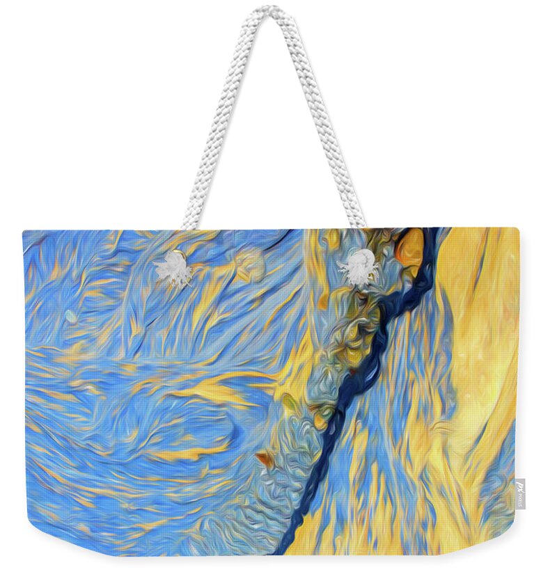 Sand Weekender Tote Bag featuring the photograph Jewels in sand by Sheila Smart Fine Art Photography