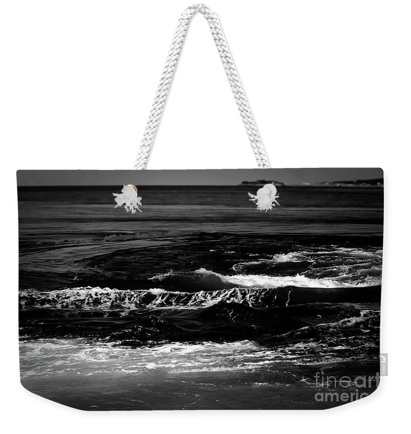 Photograph Weekender Tote Bag featuring the photograph Julie's Photo Monochrome-345 by Fine art photographer JULIE