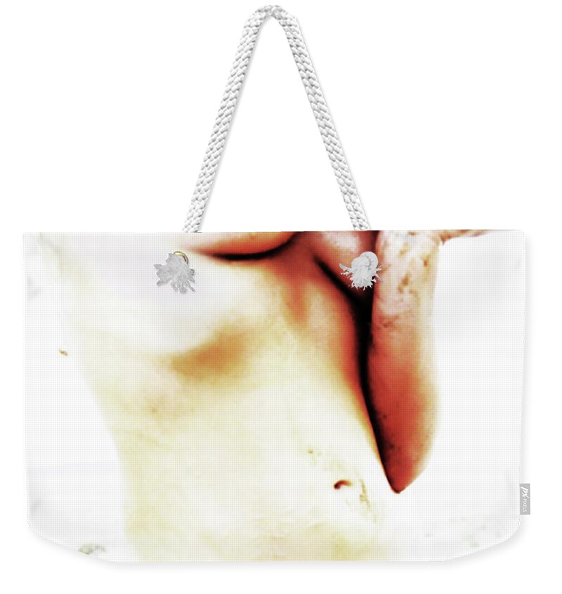 Sand Weekender Tote Bag featuring the photograph Just Add Water by Robert WK Clark