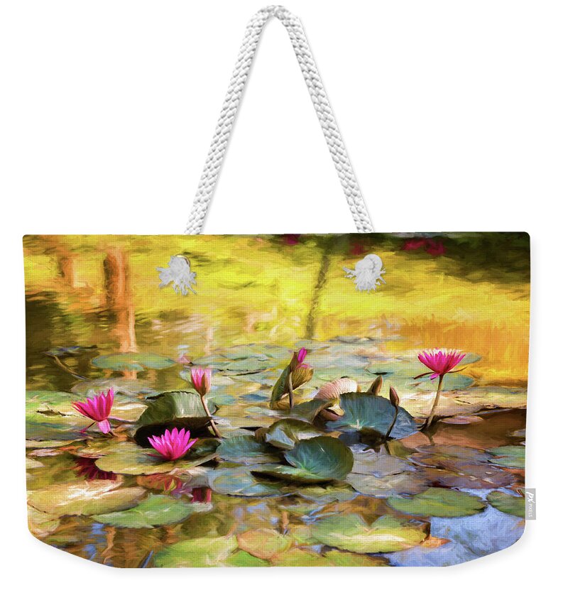Flowers Weekender Tote Bag featuring the photograph Just For Us by Philippe Sainte-Laudy