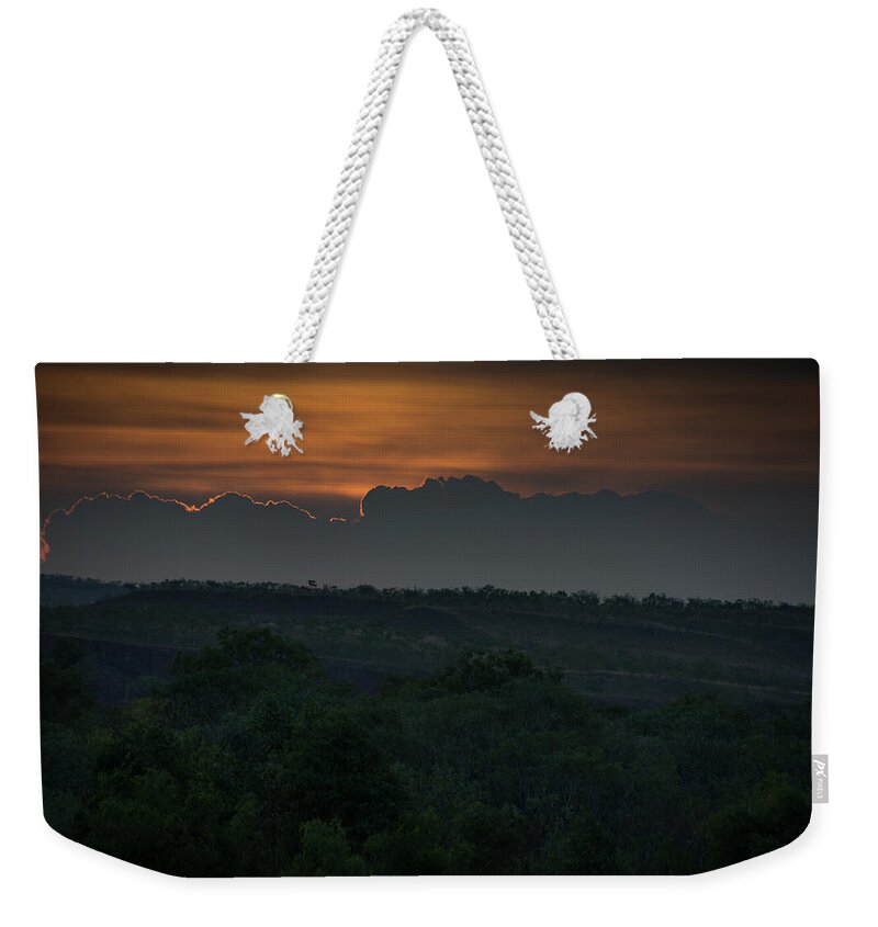 Dusk Weekender Tote Bag featuring the photograph Kimberley Dusk by Mark Hunter
