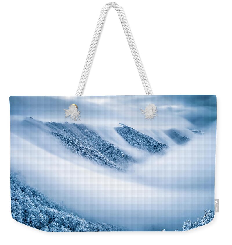 Balkan Mountains Weekender Tote Bag featuring the photograph Kingdom Of the Mists by Evgeni Dinev