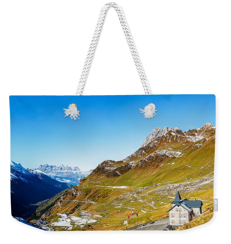 Nature Weekender Tote Bag featuring the photograph Klausenpasshohe by Rick Deacon