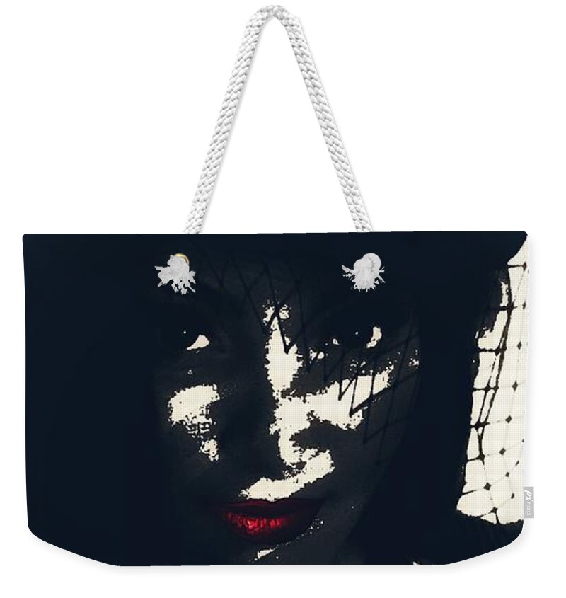 Woman Weekender Tote Bag featuring the photograph La Mujer by Veronica Perez