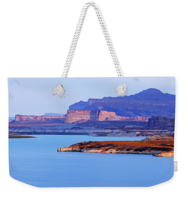 Scenics Weekender Tote Bag featuring the photograph Lake Powell by Ericfoltz