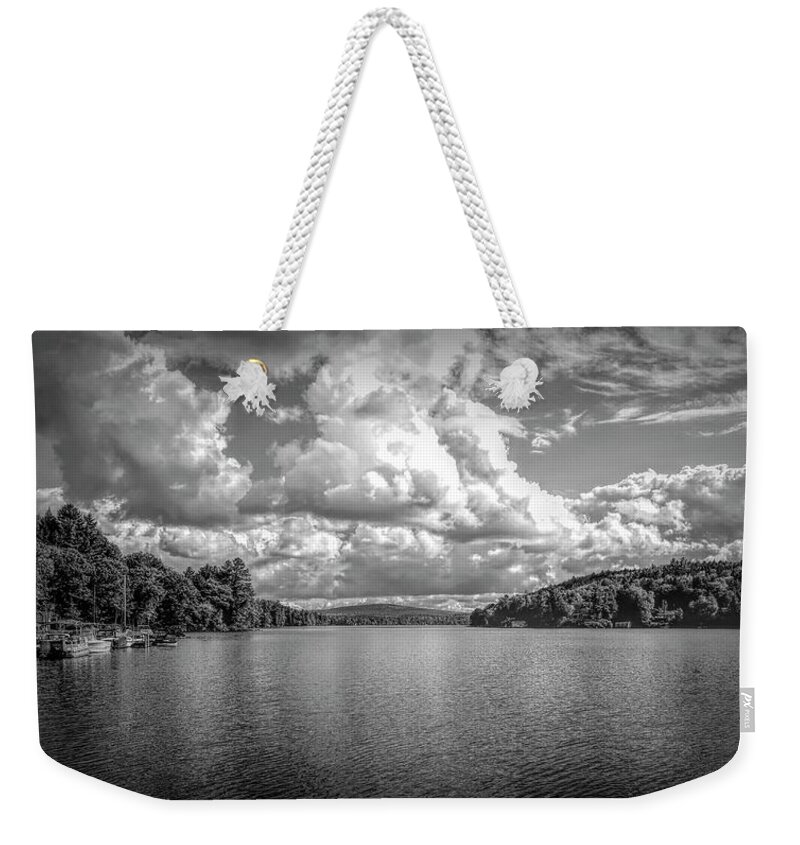 Sunapee Weekender Tote Bag featuring the photograph Lake Sunapee by Robert Stanhope