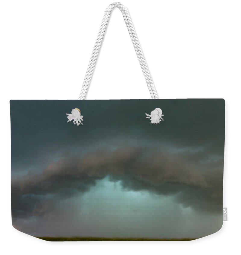 Nebraskasc Weekender Tote Bag featuring the photograph Last August Storm Chase 017 by Dale Kaminski