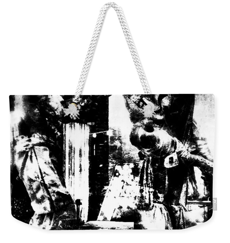 Lets Play Weekender Tote Bag featuring the photograph Lets Play by Amzie Adams