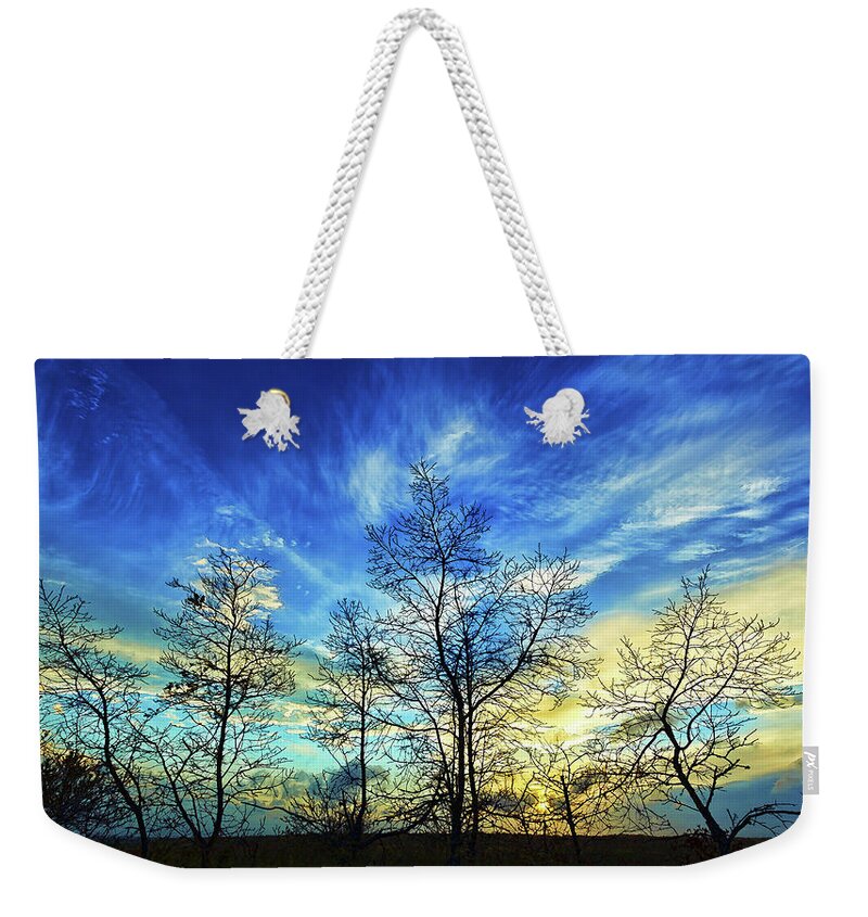 Letting Go Weekender Tote Bag featuring the photograph Letting Go by ABeautifulSky Photography by Bill Caldwell