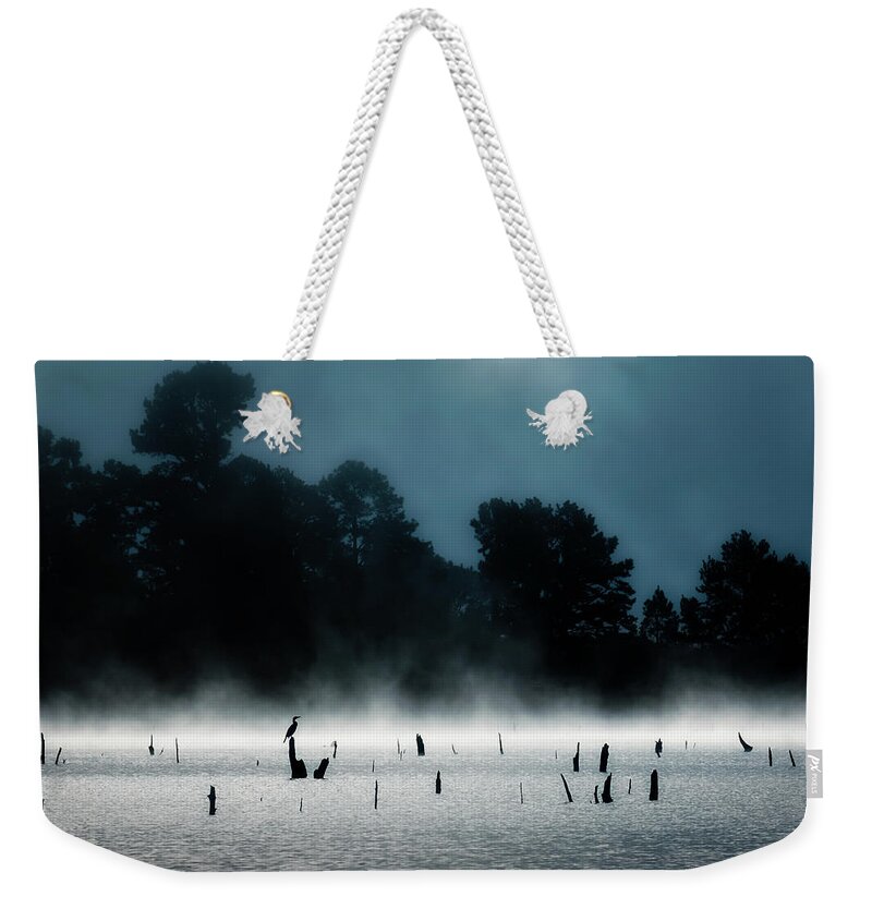Cormorant Weekender Tote Bag featuring the photograph Lifeguard by James Barber