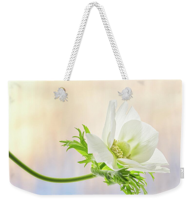 Summer Weekender Tote Bag featuring the photograph Light and airy. by Usha Peddamatham