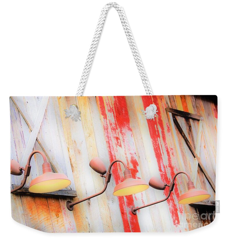 Building Weekender Tote Bag featuring the photograph Light my Side by Merle Grenz