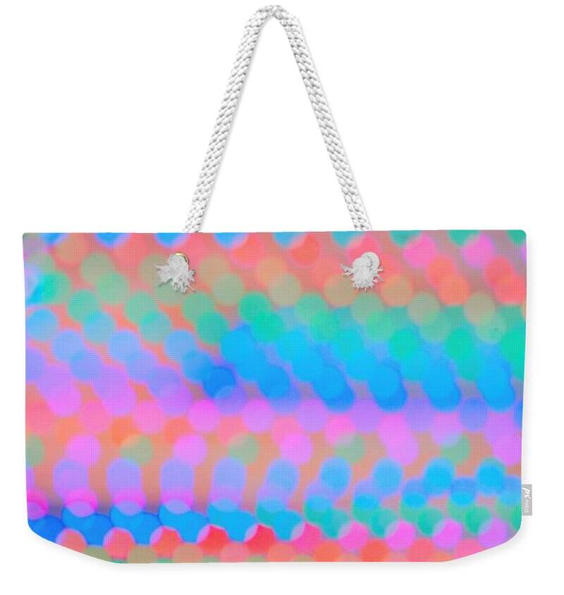 Lights Weekender Tote Bag featuring the photograph Lit Up Brightly by Merle Grenz