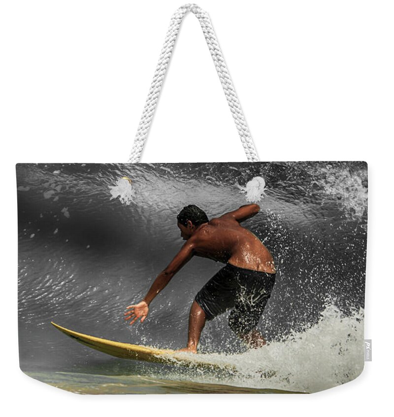 Beach Weekender Tote Bag featuring the photograph Loose Baggies by Eye Olating Images