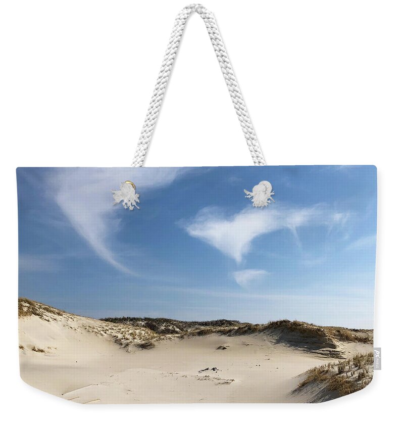 Love Is In The Air Weekender Tote Bag featuring the photograph Love is in the Air by Michelle Constantine