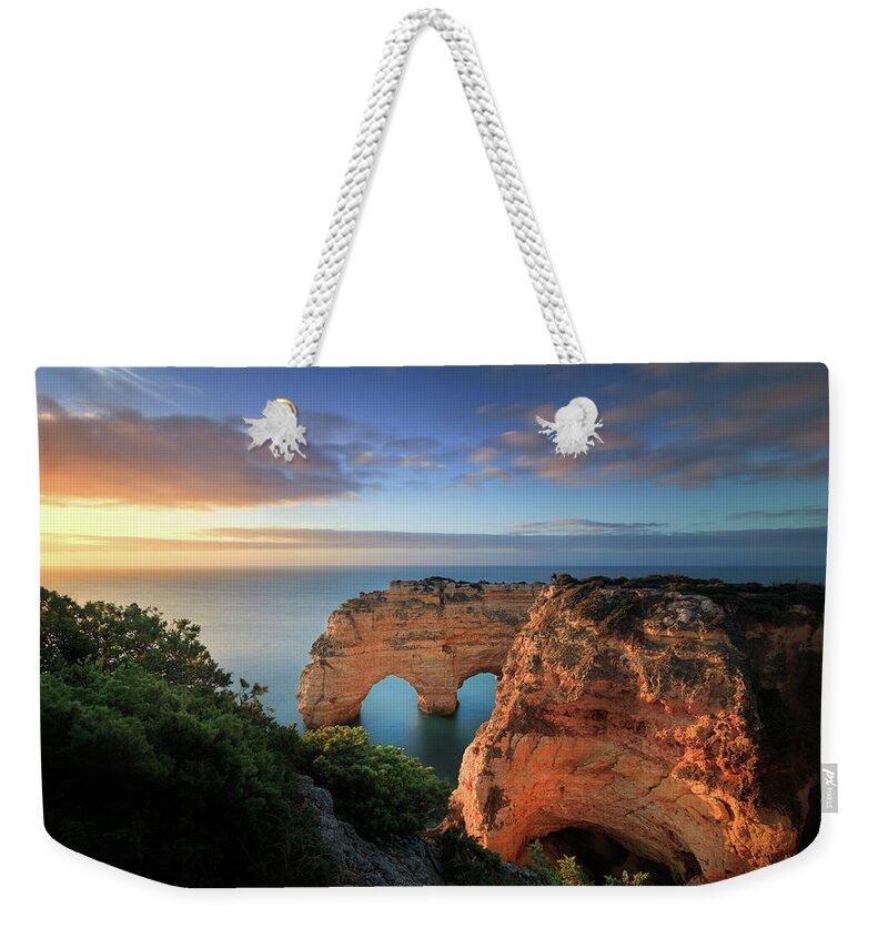 Adam West Weekender Tote Bag featuring the photograph Love Portugal by Adam West
