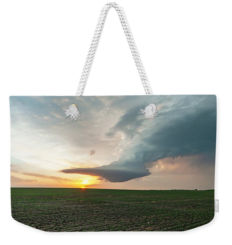 Tourism Weekender Tote Bag featuring the photograph LP by Laura Hedien