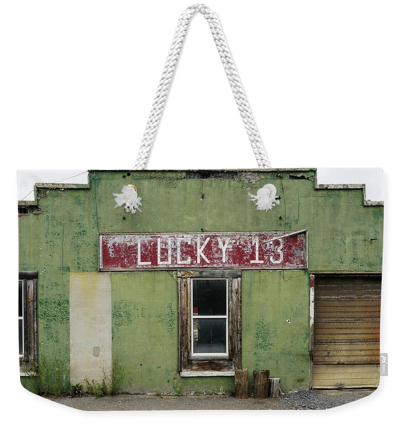 Lucky 13 Weekender Tote Bag featuring the photograph Lucky 13 by Tana Reiff