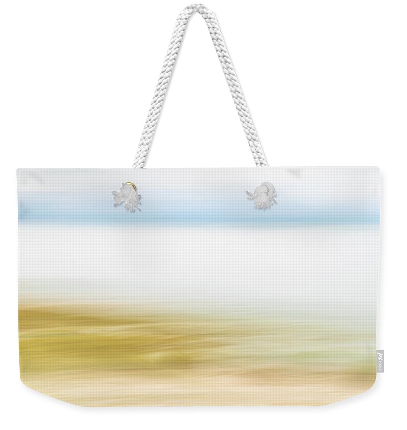 Abstract Weekender Tote Bag featuring the photograph Luskentyre by Adam West