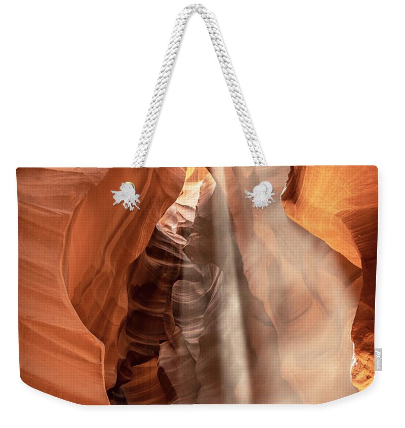 Sandstone Weekender Tote Bag featuring the photograph Magic by Laura Hedien