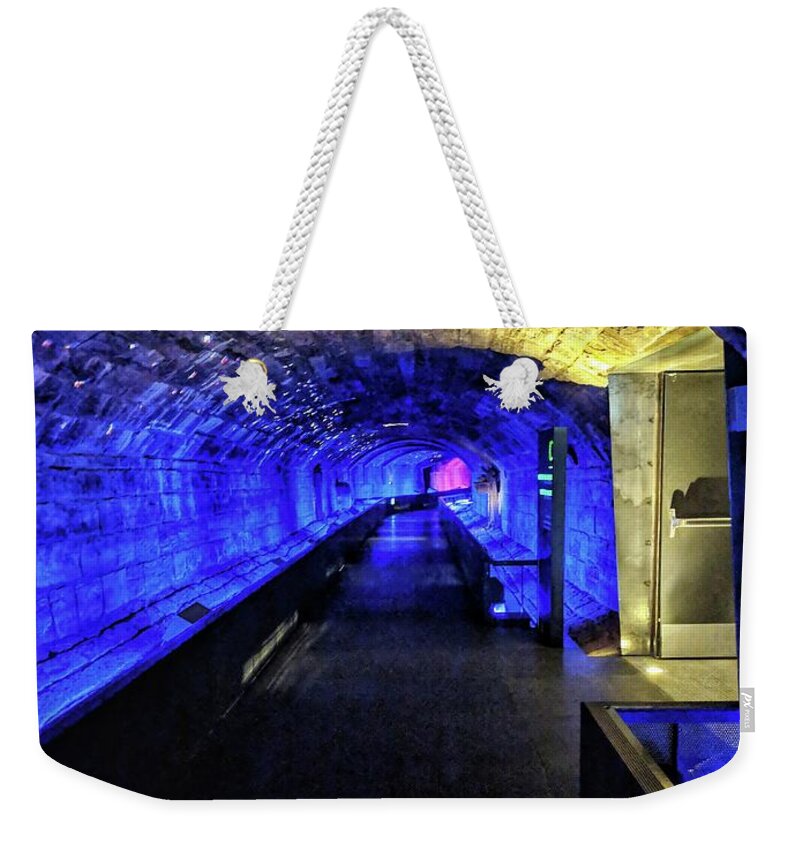 Sewer System Weekender Tote Bag featuring the photograph Memory Collector by Portia Olaughlin