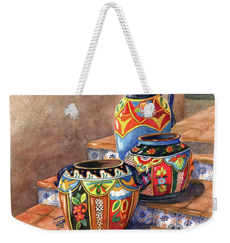 Mexican Pottery Still Life Weekender Tote Bag for Sale by ...