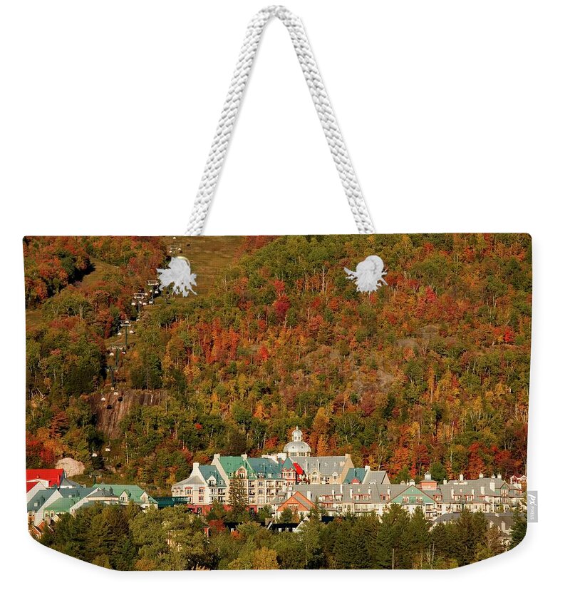 Outdoors Weekender Tote Bag featuring the photograph Mont Tremblant Quebec, Canada by Alan Marsh / Design Pics