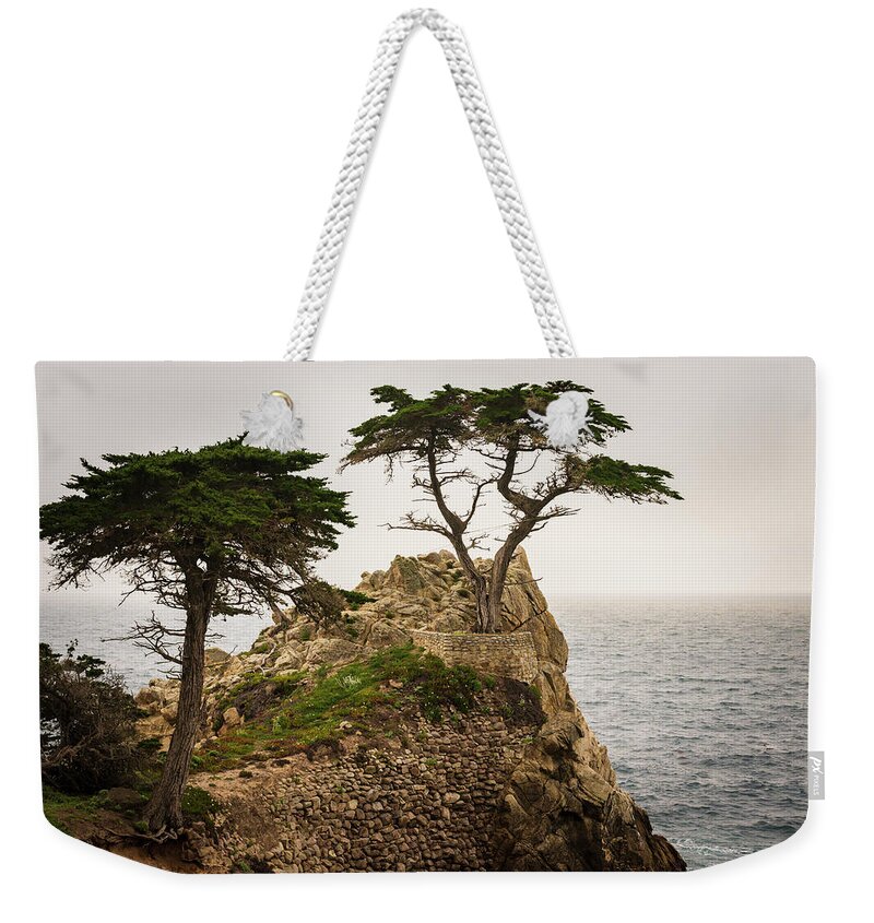 17 Mile Drive Weekender Tote Bag featuring the photograph Monterey Peninsula II Color by David Gordon
