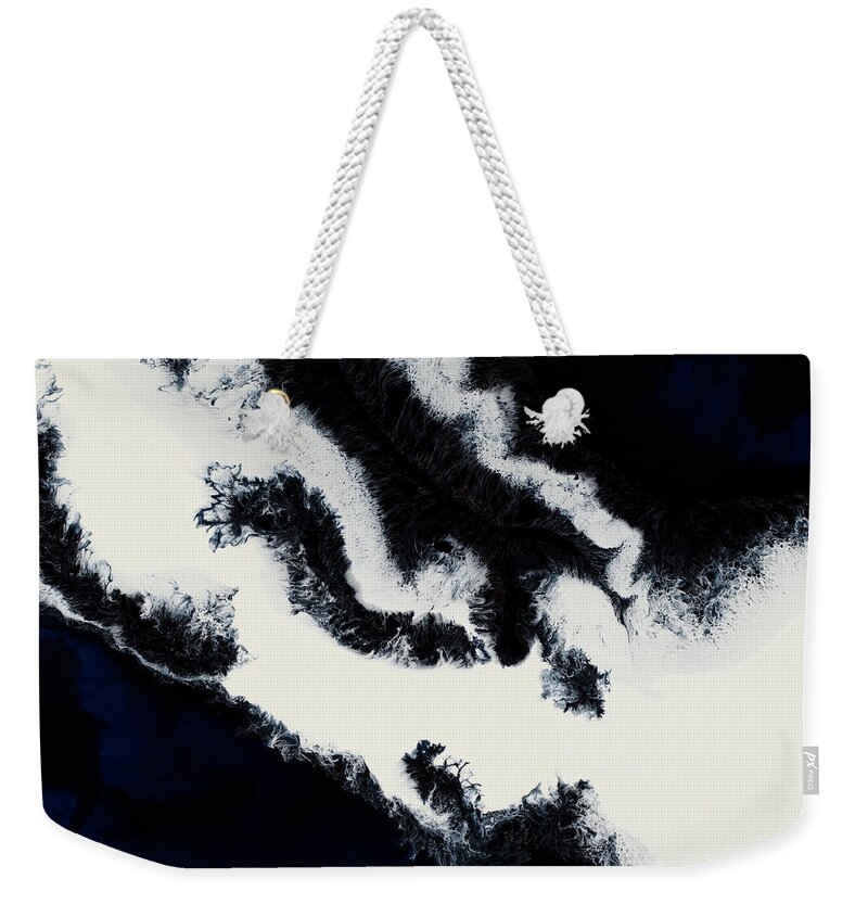 Urban Weekender Tote Bag featuring the painting Moonstruck by Tamara Nelson