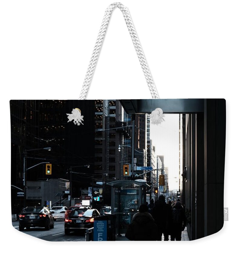 Hustle Weekender Tote Bag featuring the photograph More Of The Hustle by Kreddible Trout