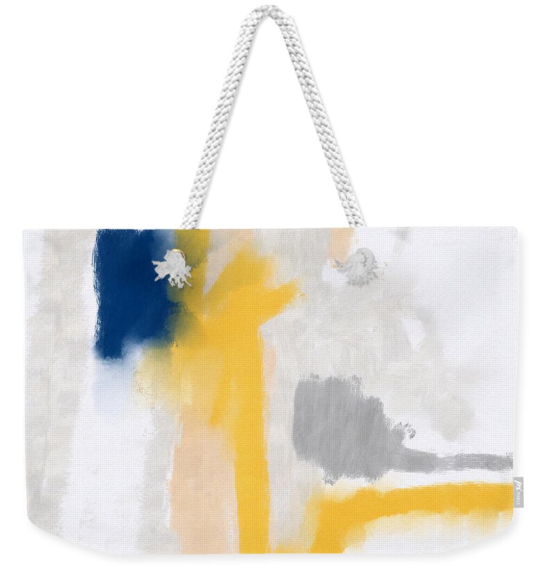 Abstract Weekender Tote Bag featuring the photograph Morning 1- Art by Linda Woods by Linda Woods