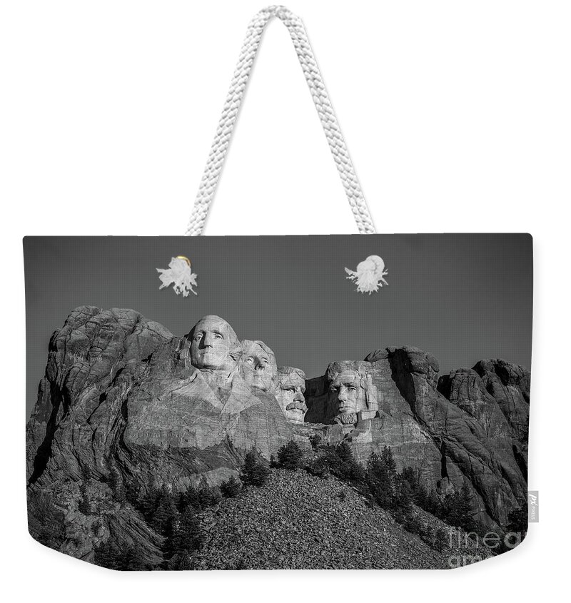 Mt Rushmore National Monument Weekender Tote Bag featuring the photograph Mount Rushmore, South Dakota, Usa by Shaun Cammack