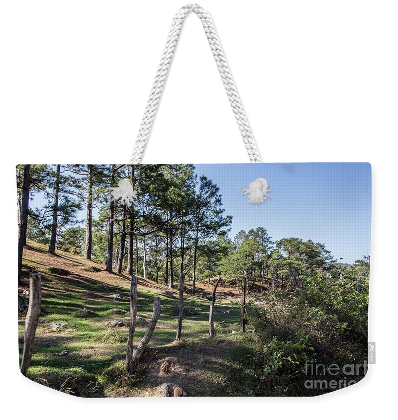 Central America Weekender Tote Bag featuring the photograph Mountain Pasture by Kathy McClure