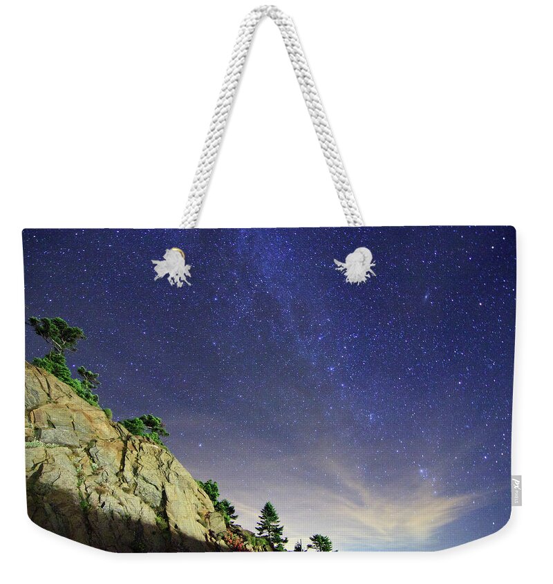 Taiwan Weekender Tote Bag featuring the photograph Mountain Rocks by Samyaoo