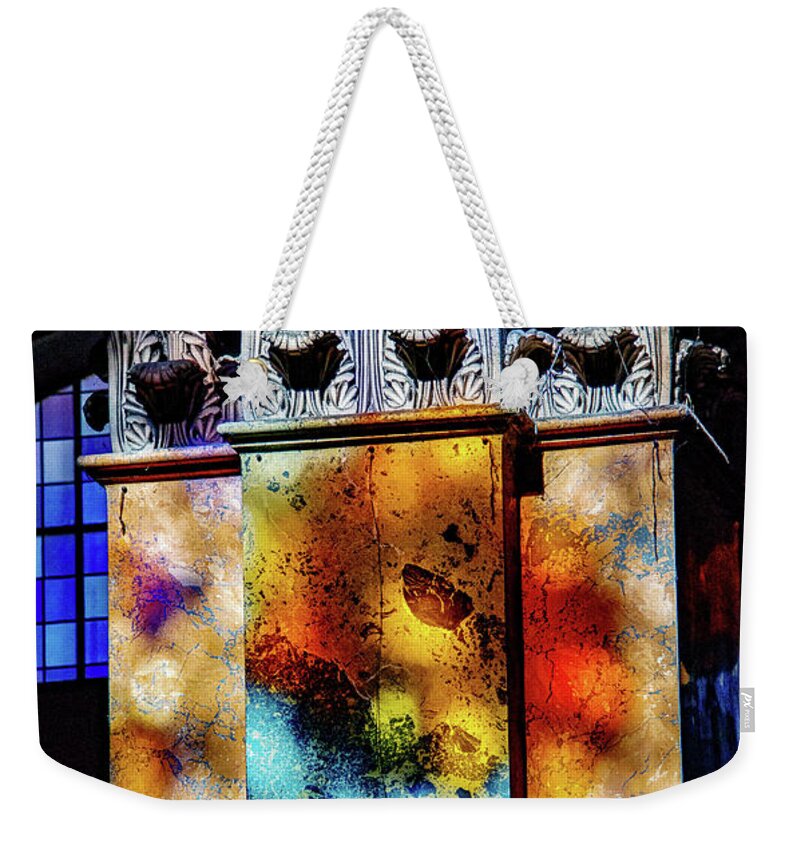 Italia Weekender Tote Bag featuring the photograph Multi-Glass by Joseph Yarbrough
