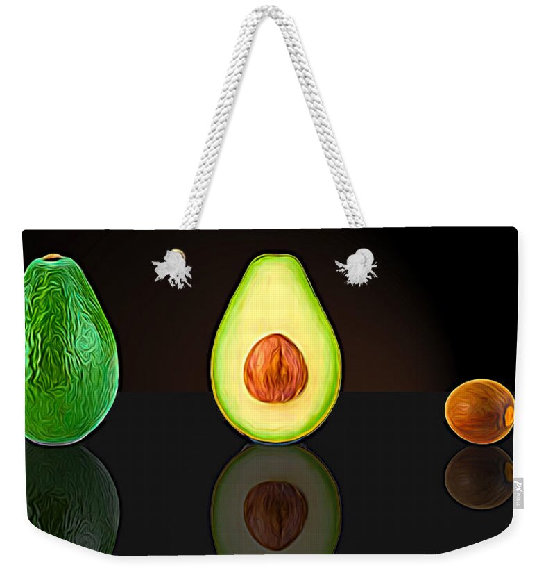 Photography Weekender Tote Bag featuring the photograph My Avocado Dream by Paul Wear