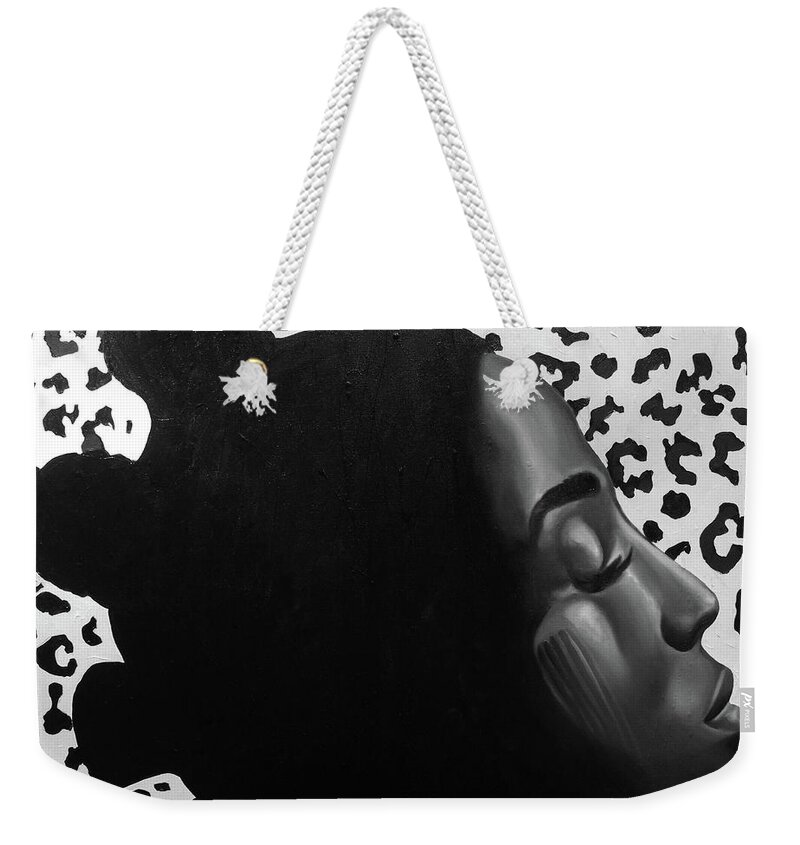 Mystique Weekender Tote Bag featuring the painting Mystique by Jerome White