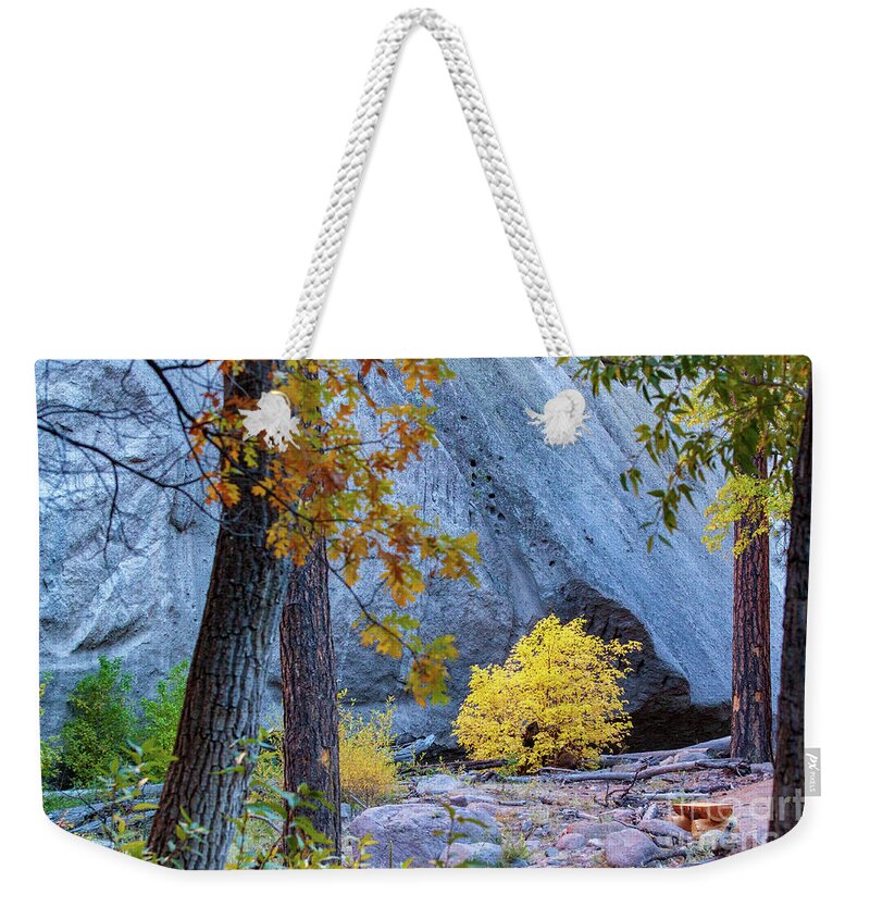 Rbbroussard Weekender Tote Bag featuring the photograph Nature's Heart by Roselynne Broussard