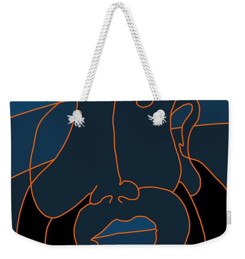 Quiros Weekender Tote Bag featuring the digital art Nautical by Jeffrey Quiros